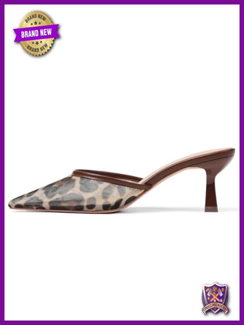 Closed Pointed Toe Stiletto Kitten Heel Mules Slingback Dress Party Heeled